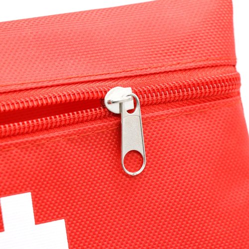 Faylapa 12Pcs Mini Empty First Aid Bag, 7.87x5.51 inches Mini Outdoor First Aid Kit Pouch, Travel Portable Medical Emergency Bag for Travel, Home, Office, Car, Camping, Outdoor