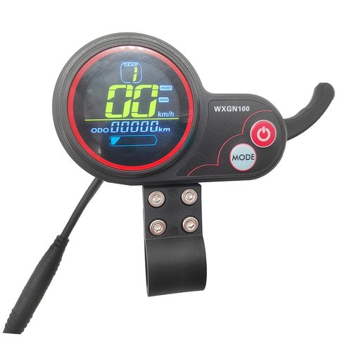 Electric Bike Electric Scooter Intelligent Brushless Square Wave Controller LCD Display 24V 36V 48V 60V 350W 250W Universal XT60
