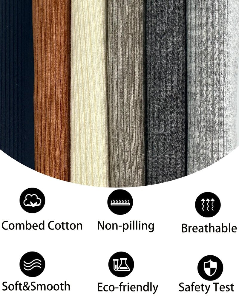 vidsel Slouchy Beanie Hats for Women & Men -Ultra-Soft Cotton Knit Cuffed Skull Cap Fashion Style Hipster Lightweight Daily Hat
