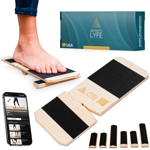 Ankle Strengthener & Single-Leg Ankle Balance Board, Foot Strengthener for Sprain Recovery, Injury Prevention, Physical Therapy & Plantar Fasciitis Relief
