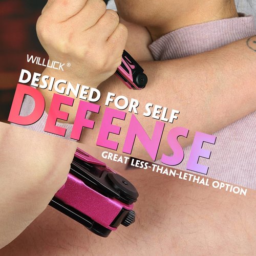 Self Defense Pocket Knife for Women - Stocking Stuffers for Women, Pink Self Defense Knife - Pocket Knives for Woman - Gifts for Woman Wife Mom Girlfriend, Mothers Day Gifts