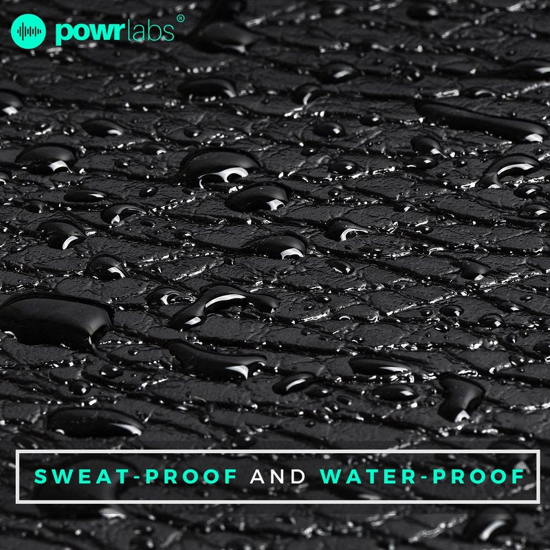 Powr Labs Rowing Machine Mat, Treadmill Mat for Carpet & Hardwood Floors - Rower Mat for Hydrow, Concept 2, Peloton Rower, Exercise Equipment, Gym Equipment