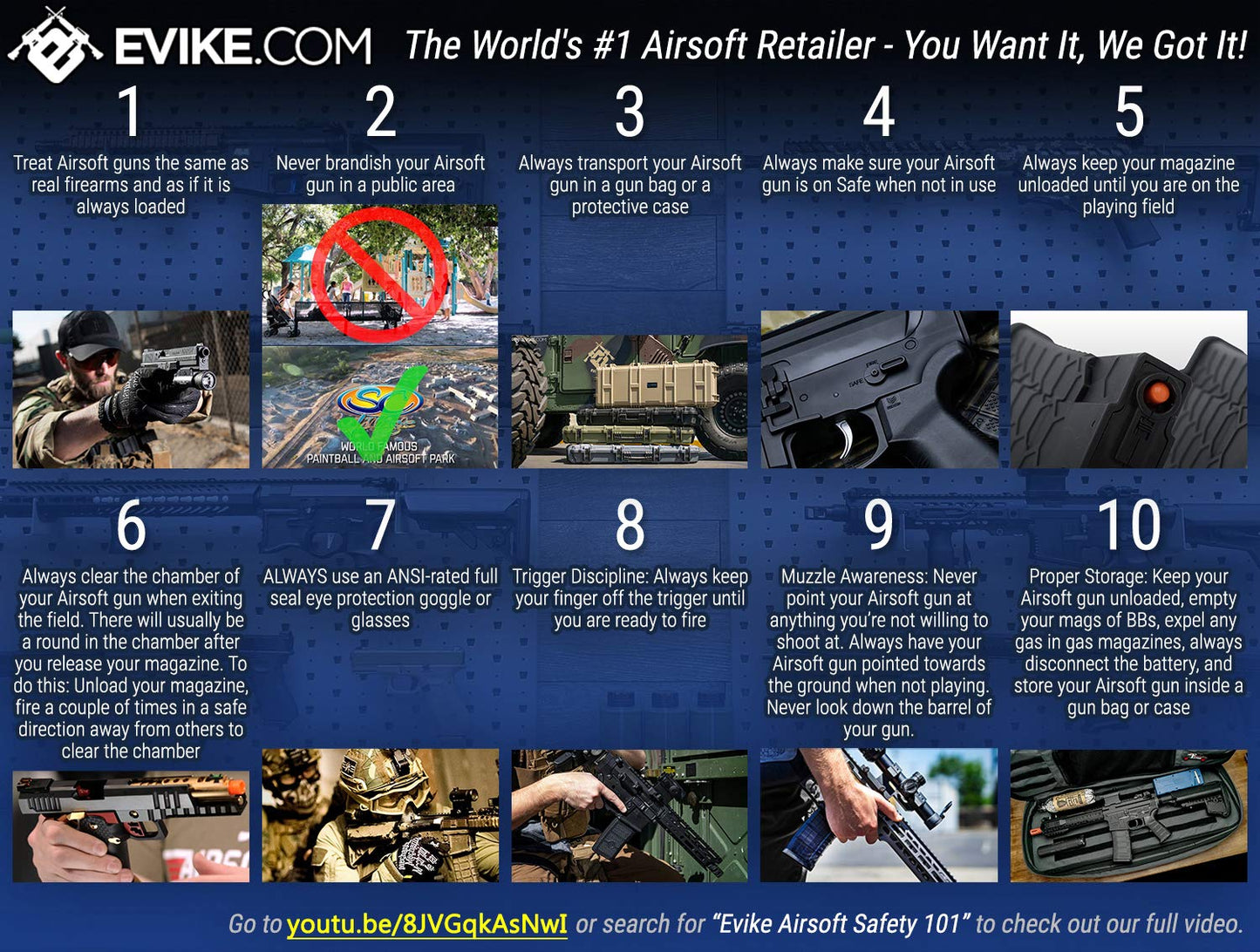 Evike Airsoft - Blue Box AK 155rds Midcap for AK Style AEG Airsofts (Color: Black/Set of 3 Mags)