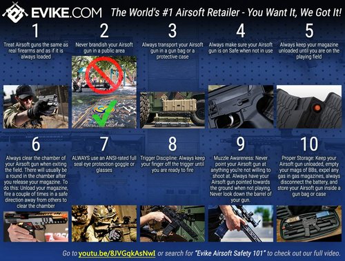 Evike Airsoft - Blue Box 140rd Polymer Midcap Mag for M4-Style Series Airsoft AEGs (Color: Black/Single)