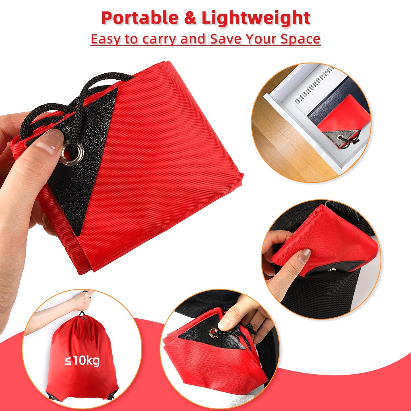 GoodtoU Drawstring Bags Bulk, 100 Pcs Cinch Bag Gym Sackpack Drawstring Backpack for Women & Men, Red