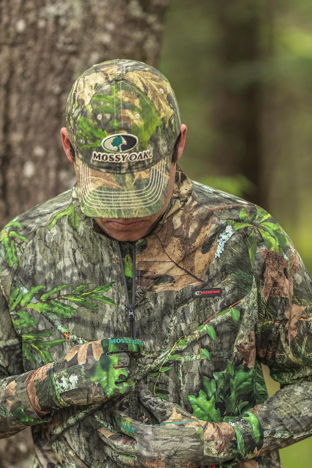 Mossy Oak Camo Hunting Gloves - Lightweight Design for Ultimate Comfort and Grip