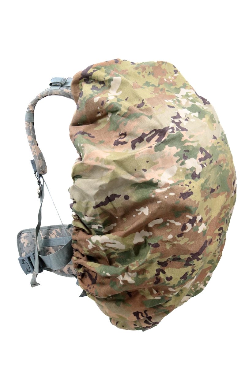 McGuire Gear Waterproof Rucksack Cover W/Waterproof Storage Pouch, Ideal for Rucksacks of Up to 80L Capacity OCP - Made in USA (1000D (Heavyweight))