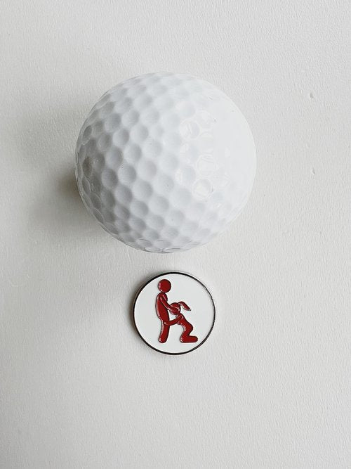 6 PCS Funny Adult Golf Ball Markers Hat Clip with Magnetic for Men Women Golfer Gifts Enamel Technique
