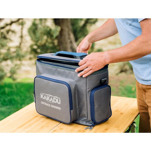 Kakadu Outback Shower Carry Bag, Rugged Storage Bag with Padded Shoulder Strap & Waterproof Liner, Designed to Carry and Protect your Outback Shower