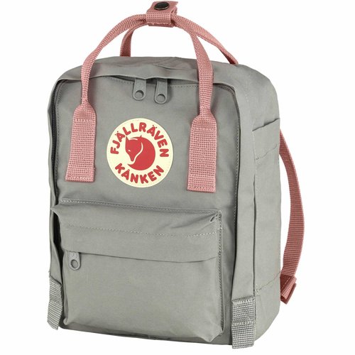 Fjallraven Kånken Mini Fog/Pink One Size