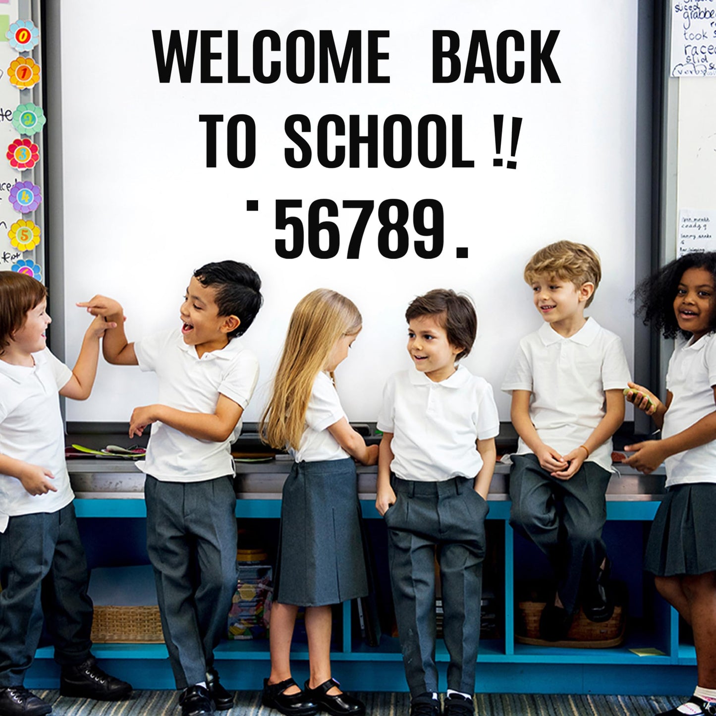 24 Sheets Letter Stickers 252Pcs Mailbox Numbers Large 4 Inch Vinyl Alphabet Numbers Stickers Big Self-Adhesive Waterproof Bulletin Post Board Letters for Mailbox Door Window Sign Home Address (4Inch)