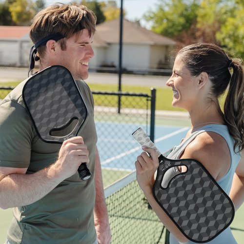 Elite Pro Pickleball Paddle - T700 Japanese Carbon Fiber & 3D 18K Triaxial Weave - Professional Power, Spin Control for Elite Players - Foam Injected Edges, USAPA Approved with Gift Box & Accessories
