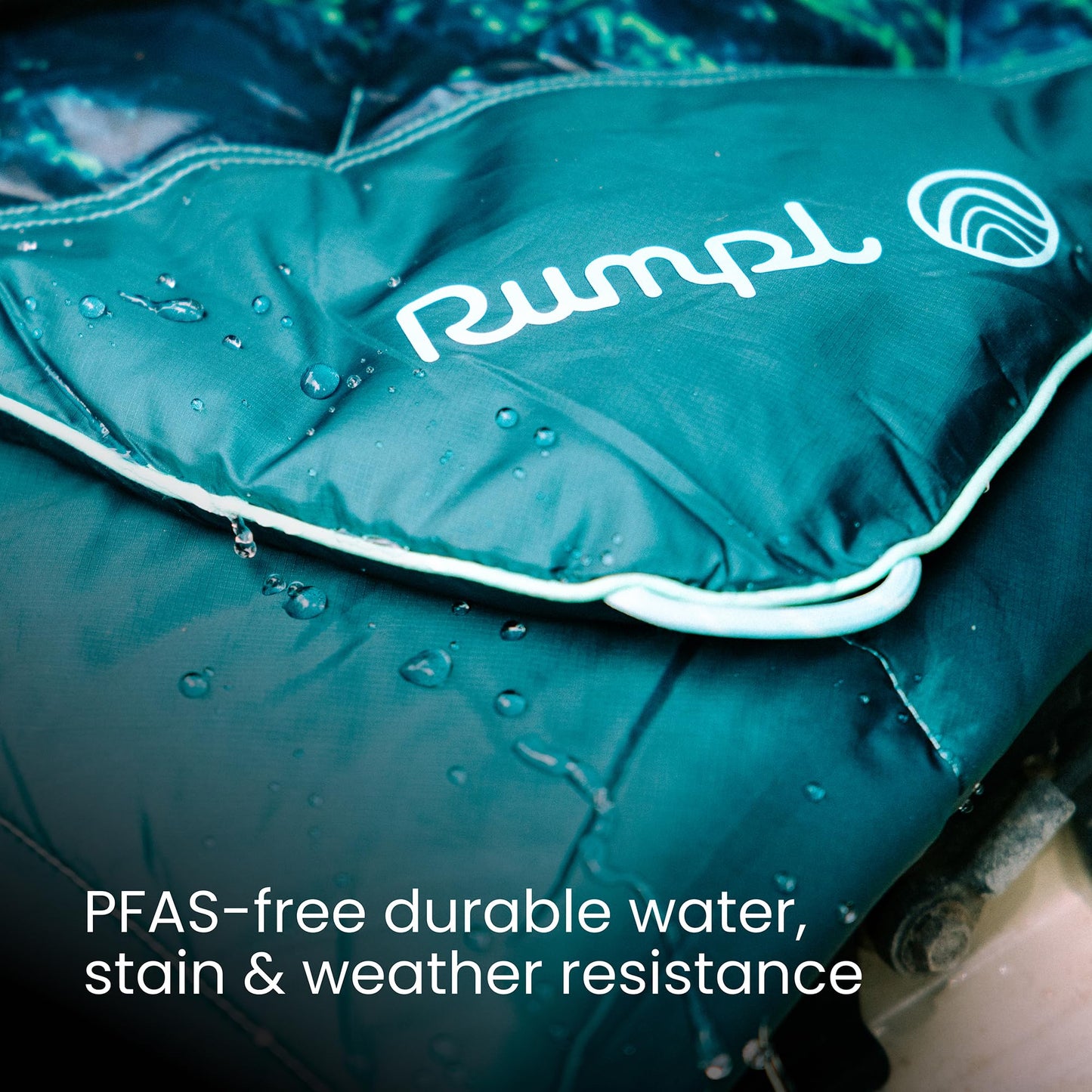 Rumpl Original Puffy 1-Person Blanket for Camping and Outdoors, Teton Dusk