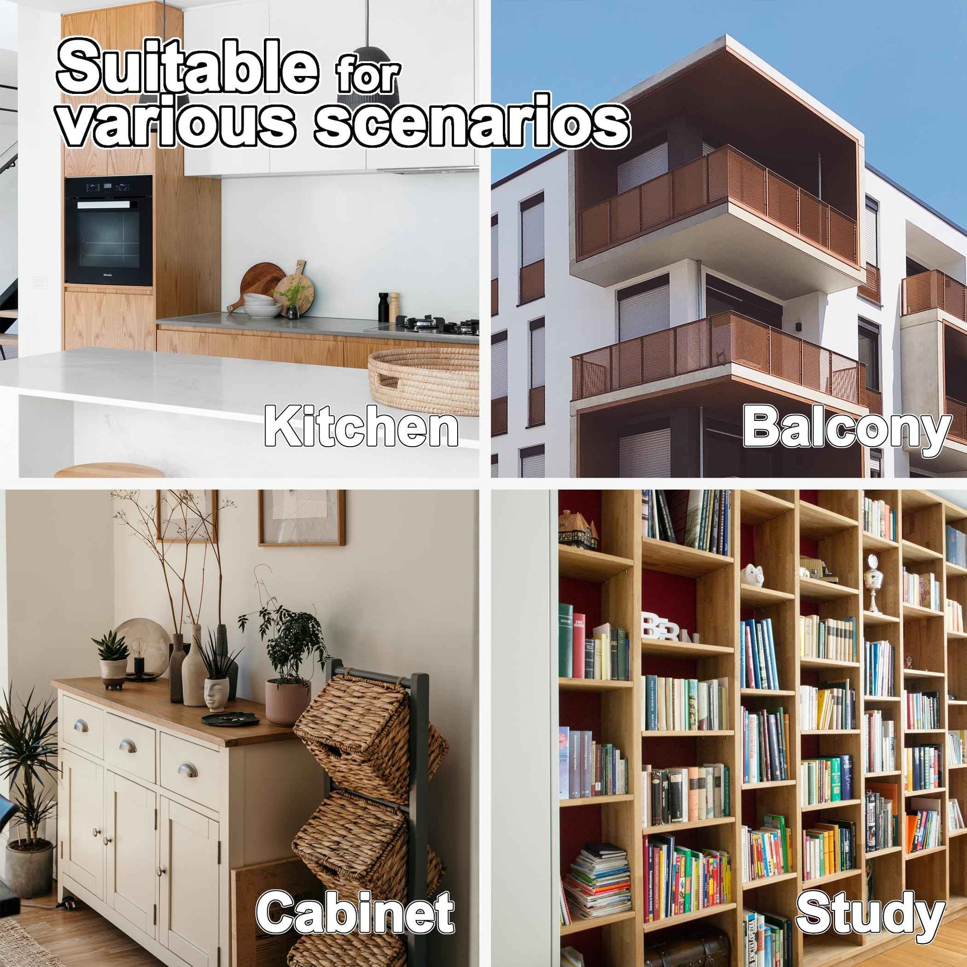 Redunest L Bracket, Heavy Duty Corner Brace, 10 Pack 5.51" Metal Shelf Bracket Angle Bracket for Shelves, Black Metal Braces for Wood, 140mm Overall Length