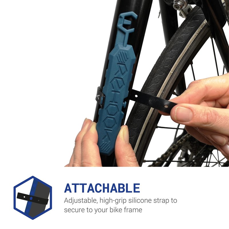 Rehook Colour - Get Your Chain Back on Your Bike in 3 Seconds. Without The Mess - Perfect Xmas Stocking Filler Blue