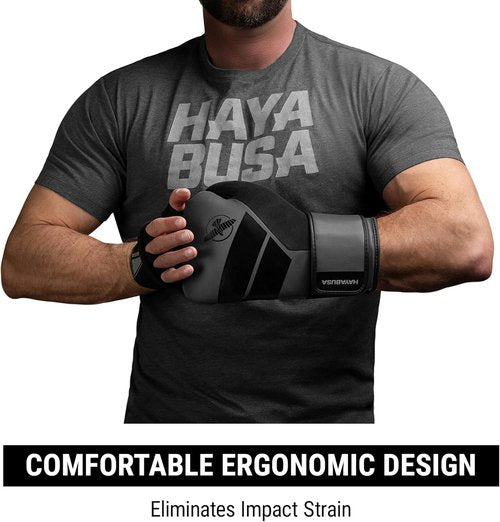 Hayabusa S4 Boxing Gloves - PU Leather for Men, Women & Kids | Training, Sparring, Kickboxing, MMA - 10oz to 16oz