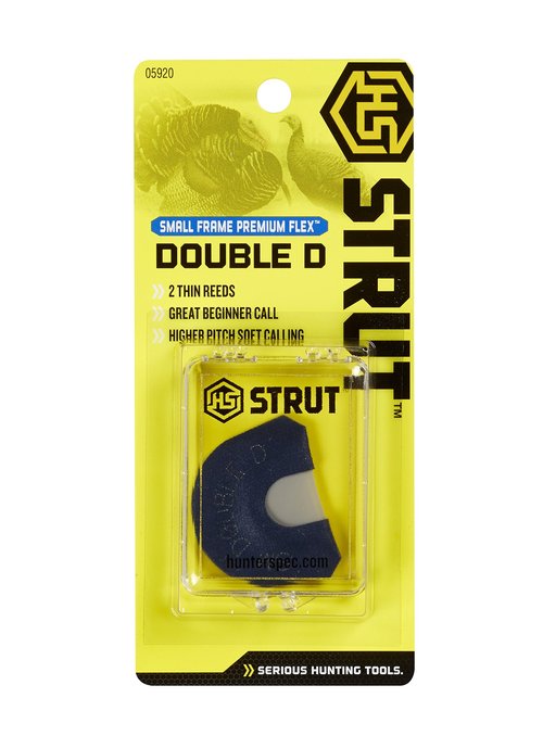 Hunters Specialties H.S. STRUT Youth Double D Diaphragm Turkey Flex, Small, Multi