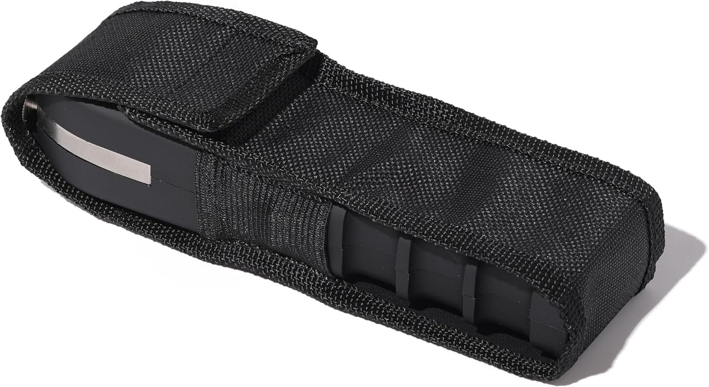 VIPERTEK VTS-989 Rechargeable Stun Gun for Self Defense - LED Flashlight Included