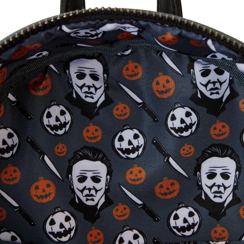 Loungefly Halloween Michael Myers Mask Cosplay Mini Backpack