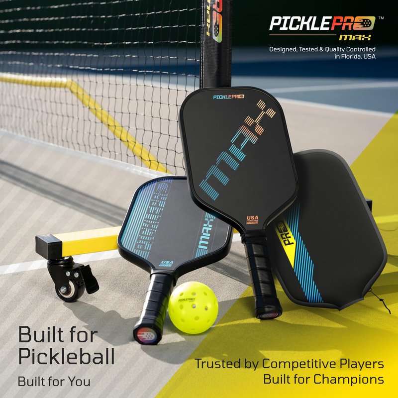 PicklePro Pickleball Paddle Cover – Neoprene Pickleball Paddle Case, Slim Lightweight Sleeve, Universal Fit
