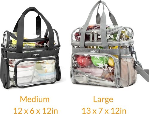 J.CARP Clear Backpack - Heavy Duty Transparent Design for Durability | Ideal for Events and Travel