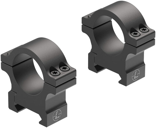 Leupold Open Range Cross-Slot Rings 1", 1" Medium with a Matte Finish