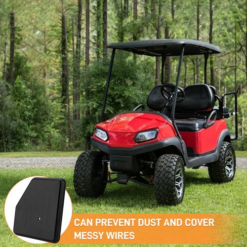 Jerbor Golf Cart Electrical Box Cover for Club Car DS 1992-2015, Replace for OEM 1013609,1015777/102711201,1015373,1014808,1015372 Electrical Component Box
