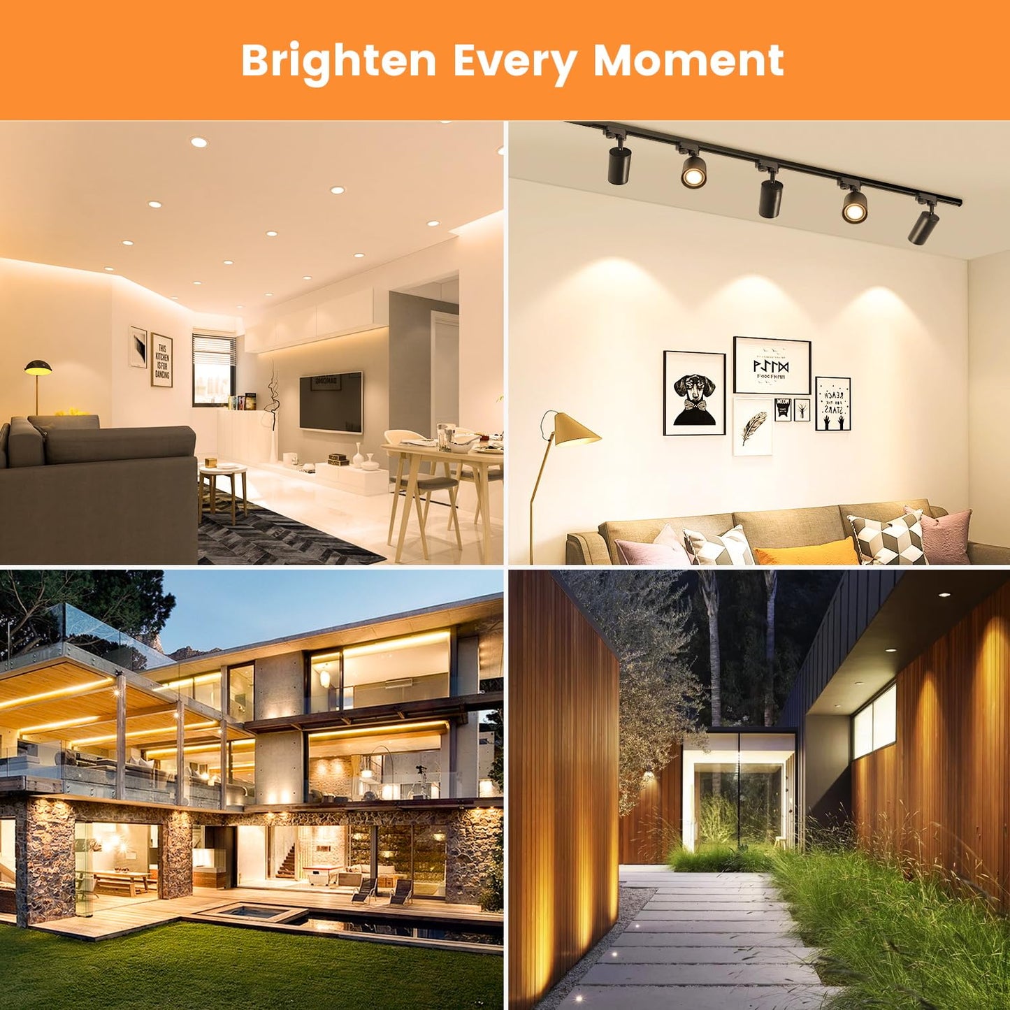 Torkase MR16 LED Bulbs Dimmable 6 Pack, 50W Halogen Equivalent, 5W GU5.3 12V Spotlight, 3000K Soft White, 500LM, 40° Beam Angle, UL Listed, Eye-Friendly, for Landscape, Recessed, and Track Lighting