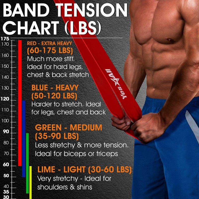 Yes4All Tricep Strap Cable Attachment 22 & 29 Inches for Different Exercises, Wide Range of Motion/Portable Cable Crunch Attachment with Large D-Ring, Sturdy Wedding Material
