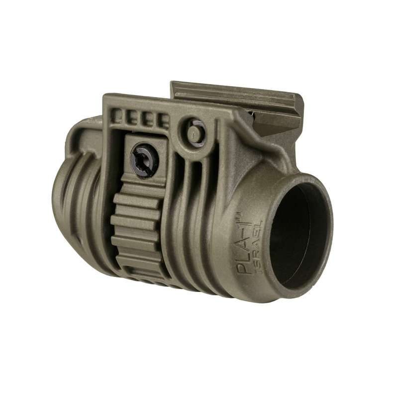FAB Defense 1in Quick Release Tactical Flashlight Mount, OD Green, FX-PLA1G