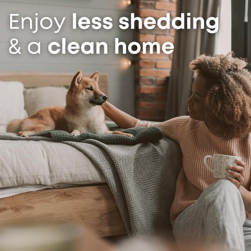 Freshly Bailey Dematting Comb - Safe Deshedding Grooming Tool for Cats & Dogs | Double-Sided Rake