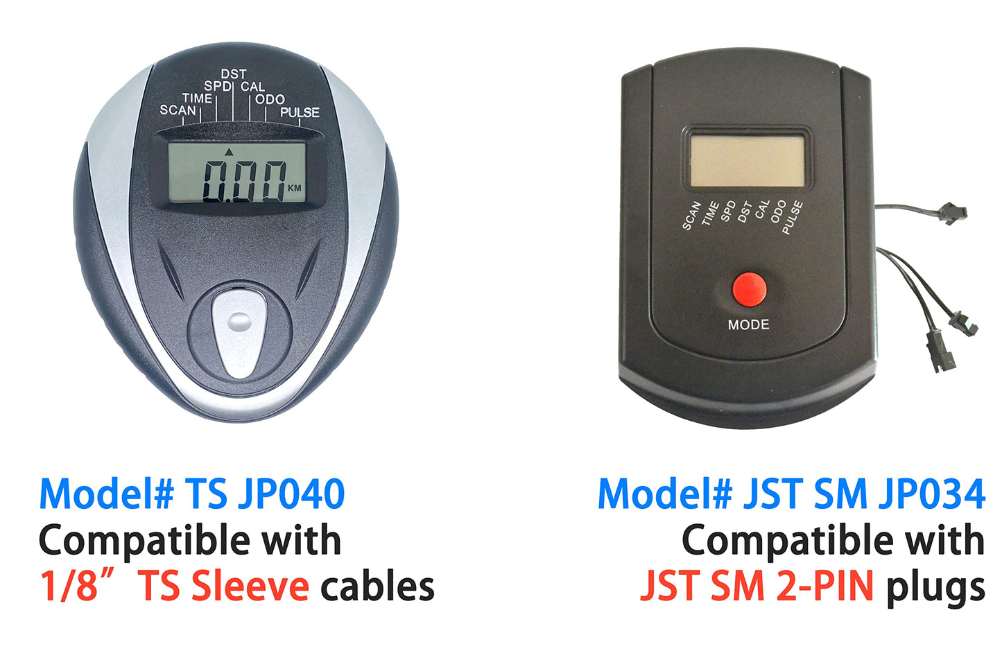 Generic Replacement Monitor Speedometer for Stationary Bikes, Heart Rate Tracker,Indoor Bike Monitor LCD(TS JP040), Indicators are Displayed in Miles