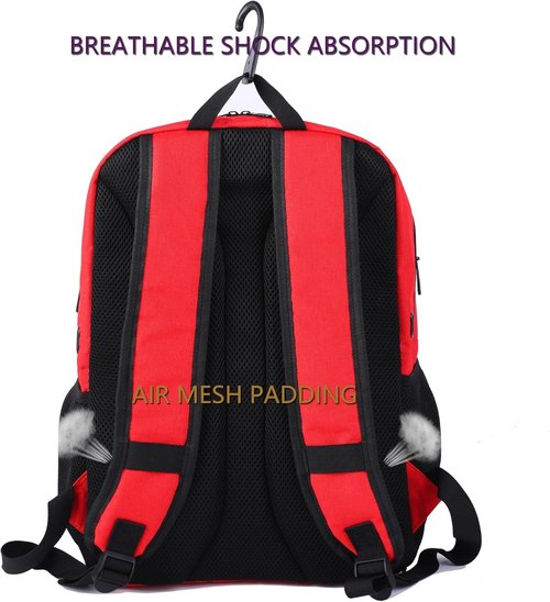 CapsLock Youth Soccer Bag - Versatile Backpack for Soccer, Basketball & Volleyball | Separate Cleat Compartment & Fence Hook