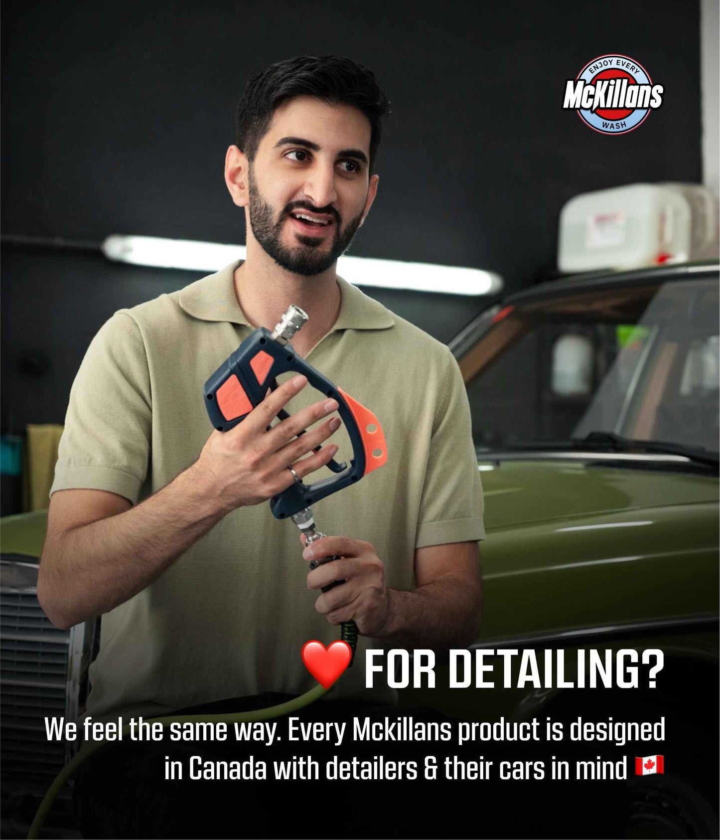 McKillans Automatic Foam Cannon Mount - 304 Stainless Steel - Automatic Quick Connect