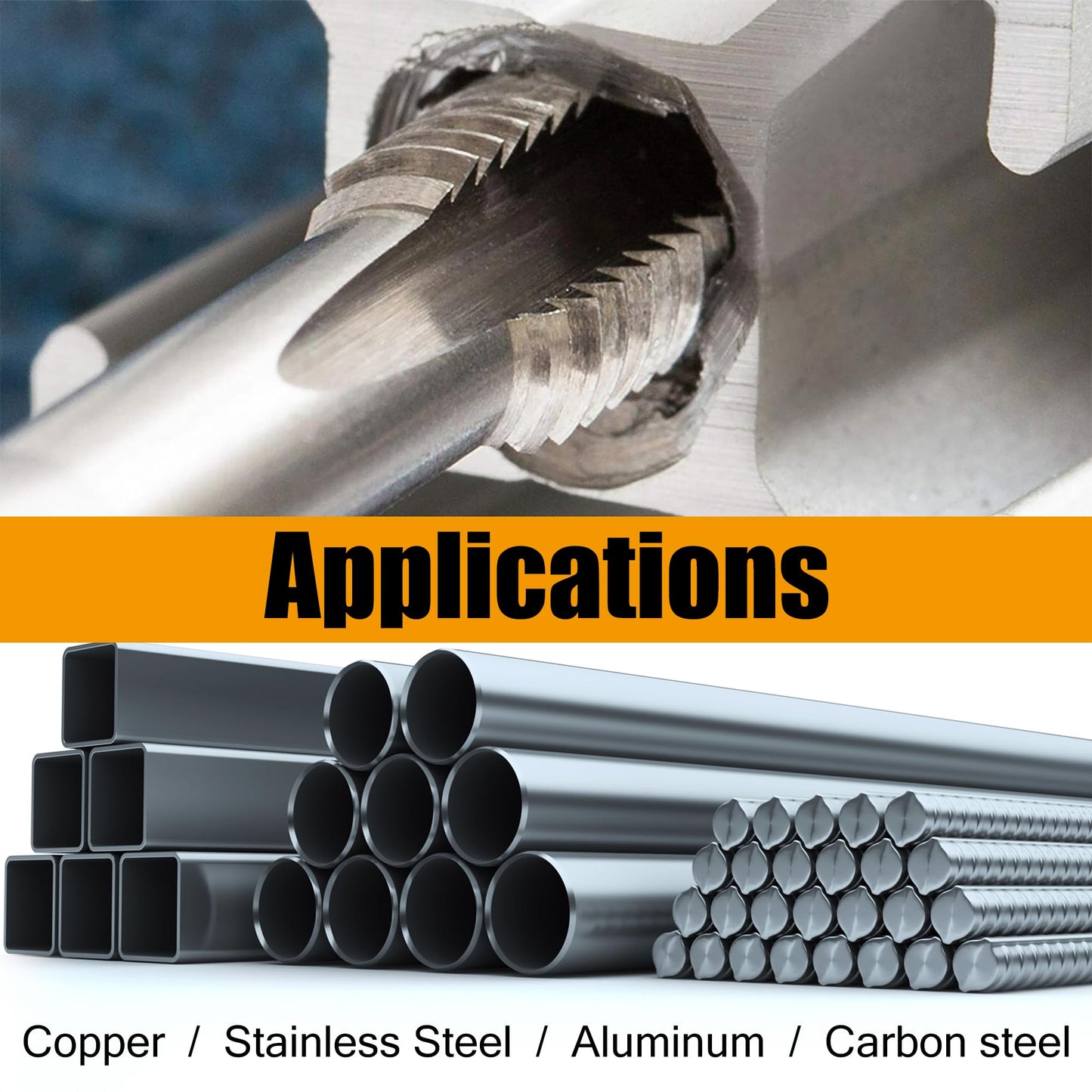 M12 x 1.25mm Metric Tap and Die Set, M12 x 1.25mm High-Speed Steel Machine Round Tap Die Set, Right Hand Thread Tap and Round Thread Die Tool