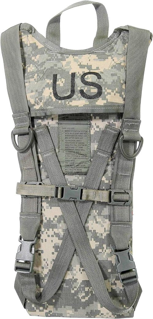 US Army GI MOLLE (100 Oz.) Hydration Carrier with 3L/100 Oz. Bladder (ACU Camo)