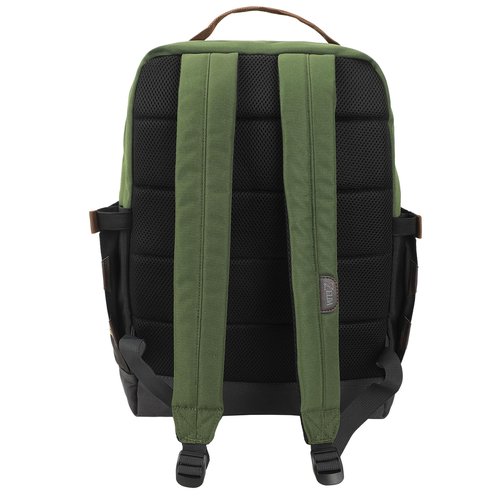 Bioworld The Legend Of Zelda Hyrule Crest 17" Green adult Backpack