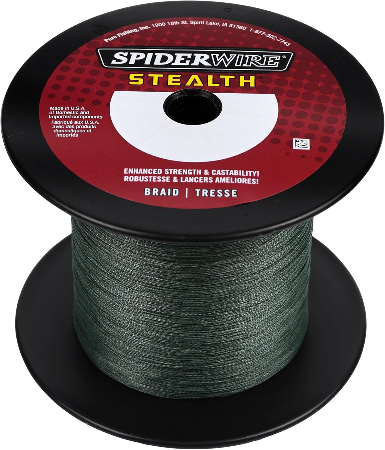 SpiderWire Stealth Braid Fishing Line - Durable, High-Performance Line for Freshwater & Saltwater Fishing