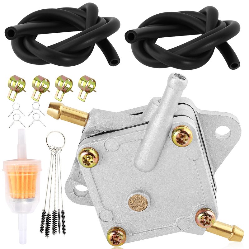 QAZAKY Fuel Pump Compatible with EZGO Golf Cart Club Car 295cc 350cc TXT Medalist Marathon Freedom Workhorse MPT RXV Shuttle ST 72021-G01 25683-G1 S-5147 S-5148 Gas 4-Cycle Robin Engine