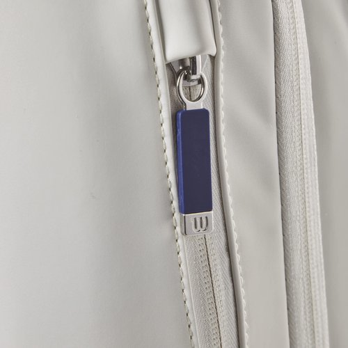 Wilson Roland Garros Super Tour Tennis Backpack - Navy/White, Holds up to 2 Rackets