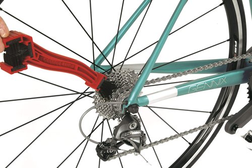 Finish Line Grunge Brush Bike Chain & Gear Cleaner – Dual-Sided Bristles for Chains, Cassettes & Hard-to-Reach Areas