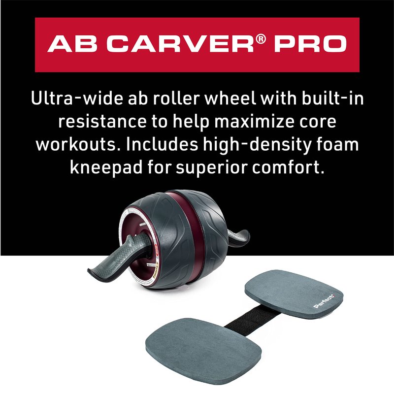 Perfect Fitness Perfect Pushup + Ab Carver Pro, All-In-One Home Gym Set