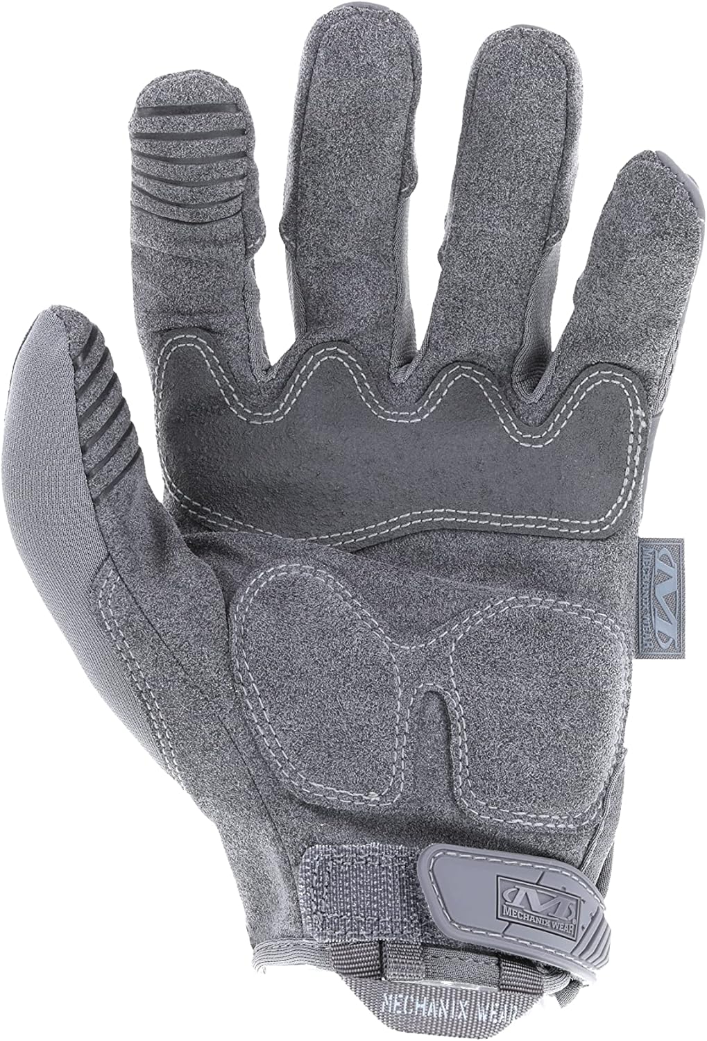 Mechanix Wear M-Pact Tactical Gloves - Touchscreen Safety Gloves with Impact Protection | Grey, X-Large