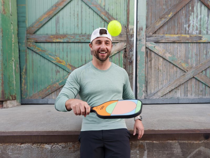 OZO Pickleball - Set of 100 Indoor Balls, 26 Holes, Injection Mould