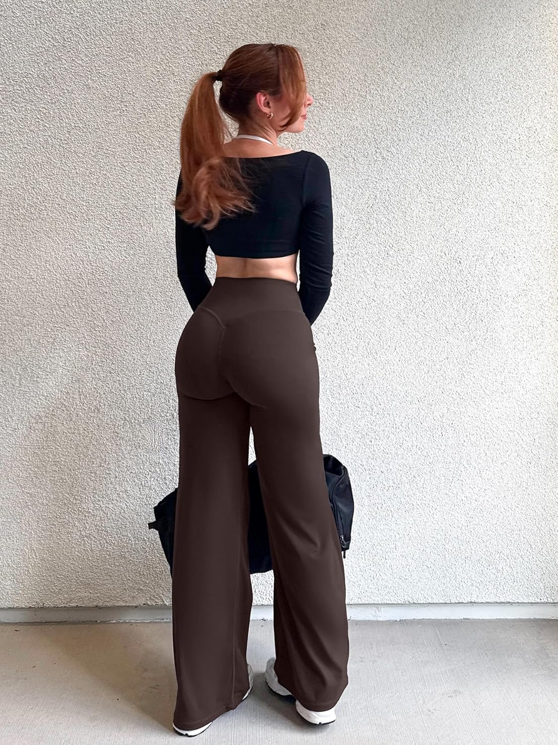 YEOREO High Waist Workout Leggings - No Front Seam, Buttery Soft Gym & Yoga Pants | 29" to 35" Sizes