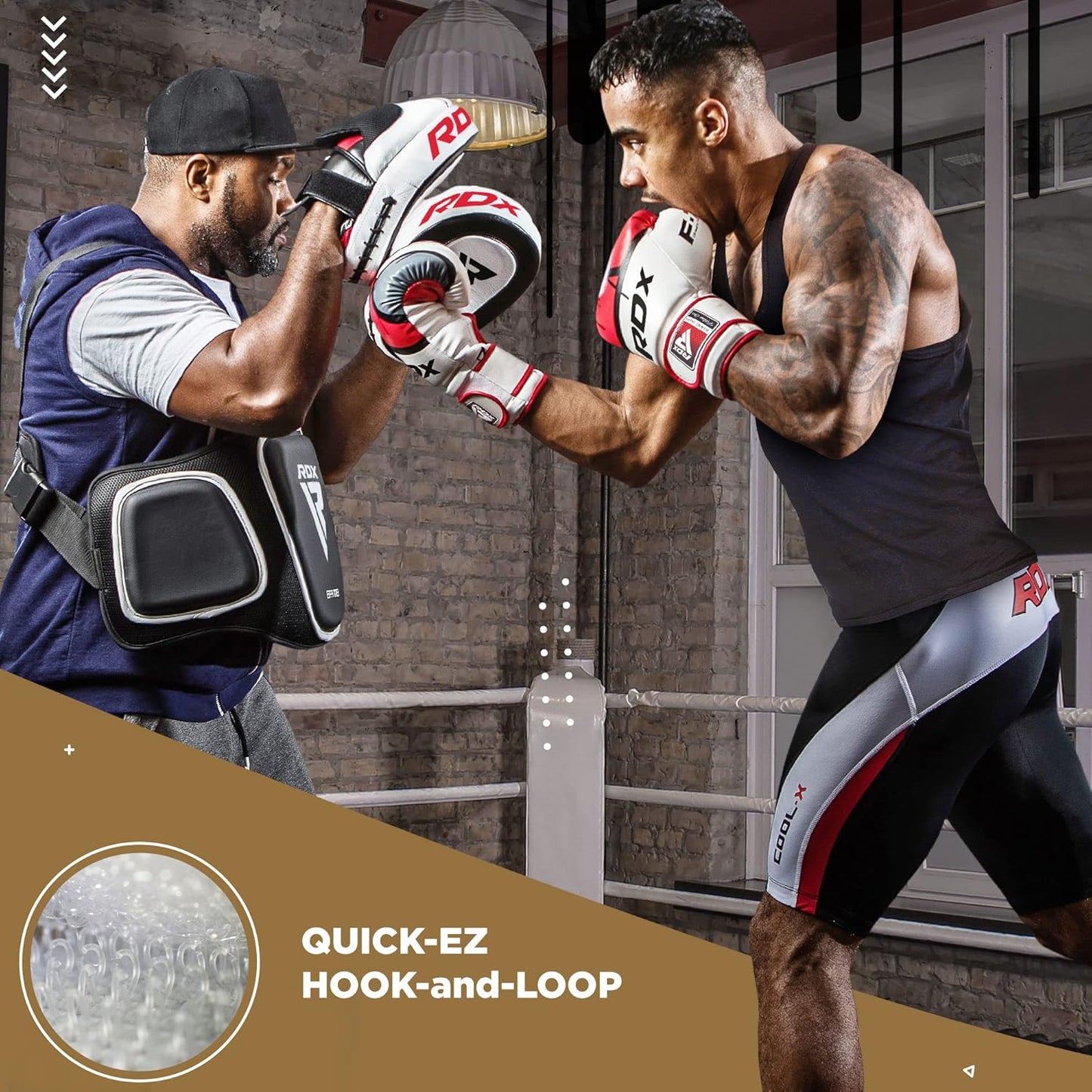 RDX Boxing Gloves - EGO Sparring & Training Mitts | Maya Hide Leather, Ventilated, Long Support, 8-16 oz