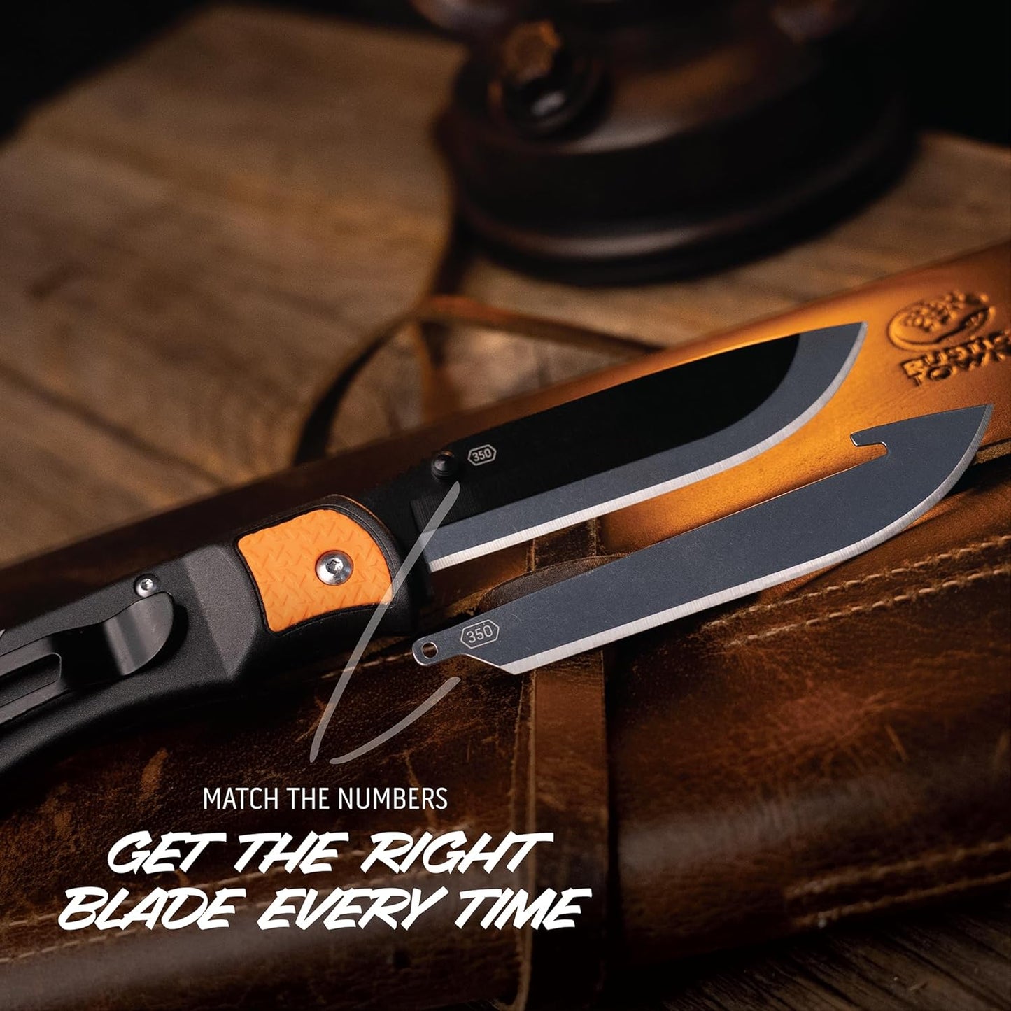 RazorLite EDC Pocket Knife 3.5” - Obsidian Black, Replaceable Blades & Clip for Camping, Hunting, Survival