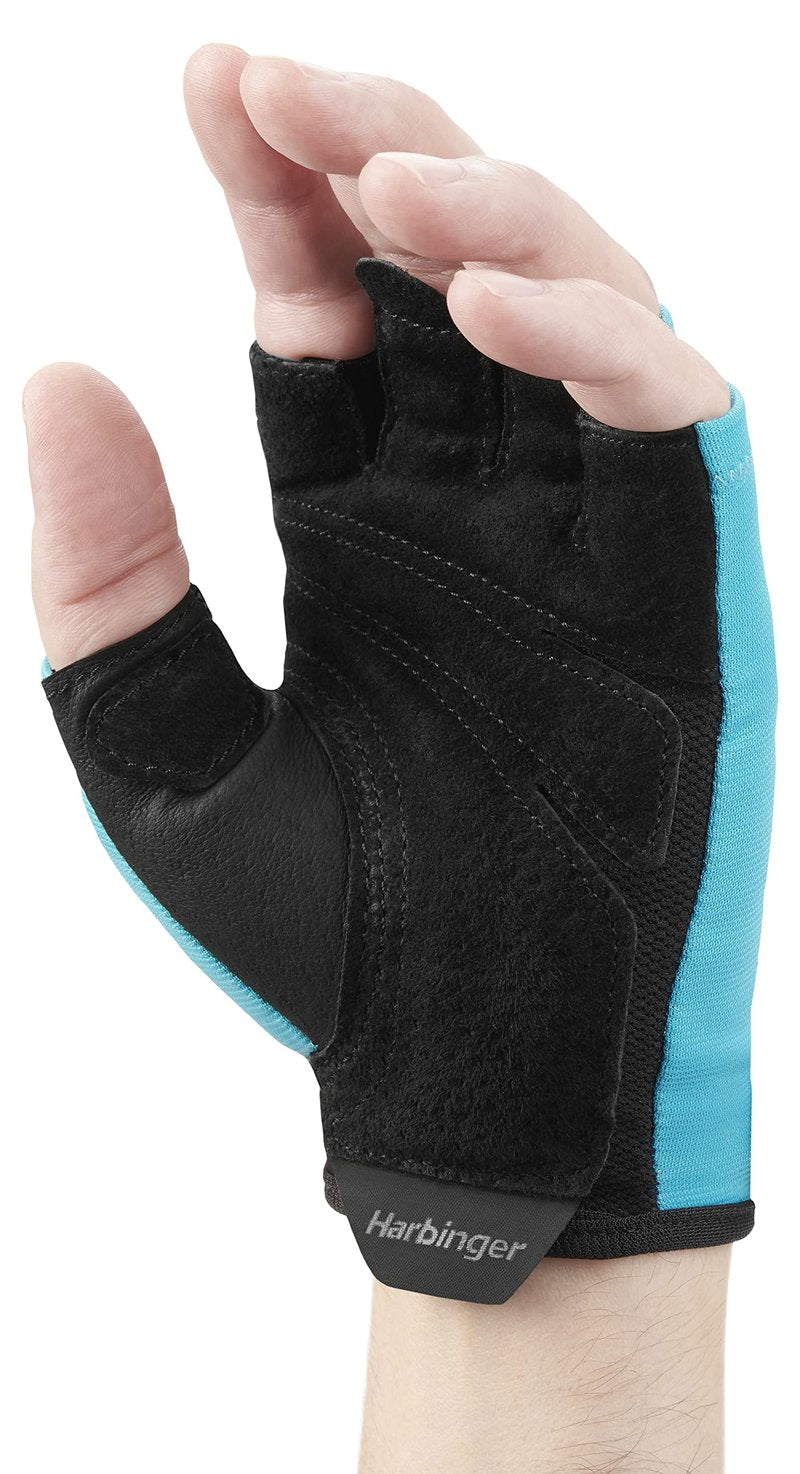 Unisex Power Gloves Small Aqua