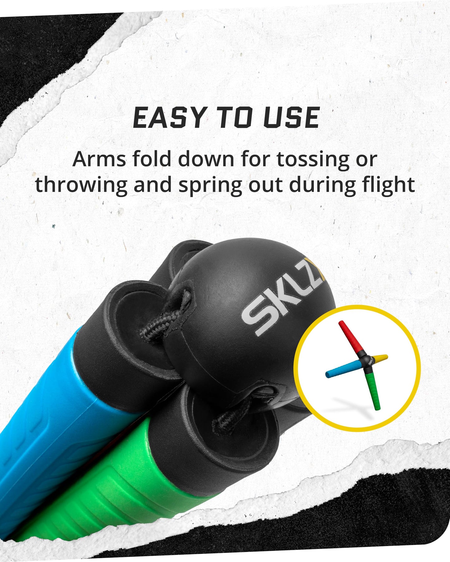 SKLZ Reactive Catch Elite Trainer for Improving Hand-Eye Coordination & Speed