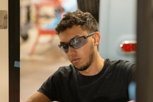 Edge Eyewear Tacana ANSI Z87.1 Safety Glasses for Men with Anti-Fog Lenses